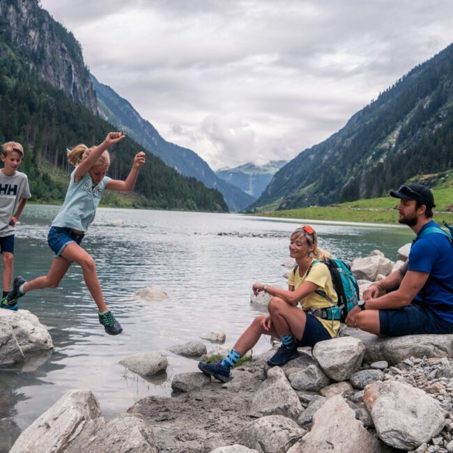 Wandern im Stilluptal - Wasserfallweg Stilluptal