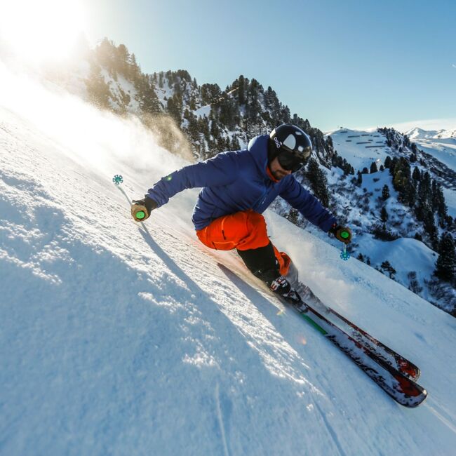 Winter Skifahren in Mayrhofen-Hippach