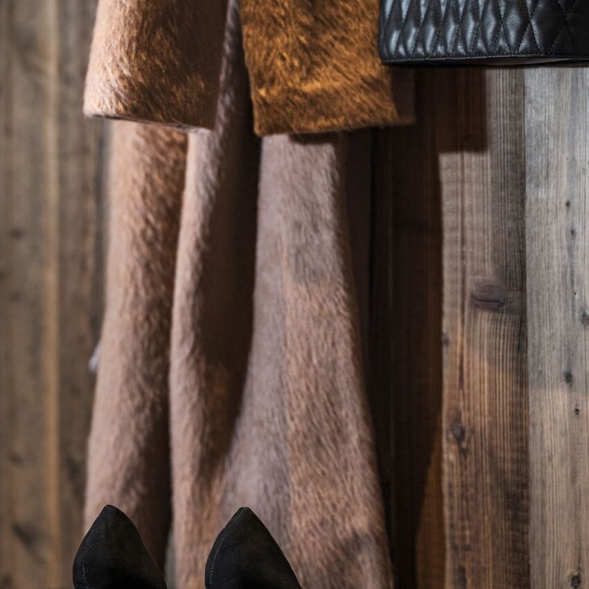 Garderobe im Apartment Penken im Schrofenblick Alpen Resort