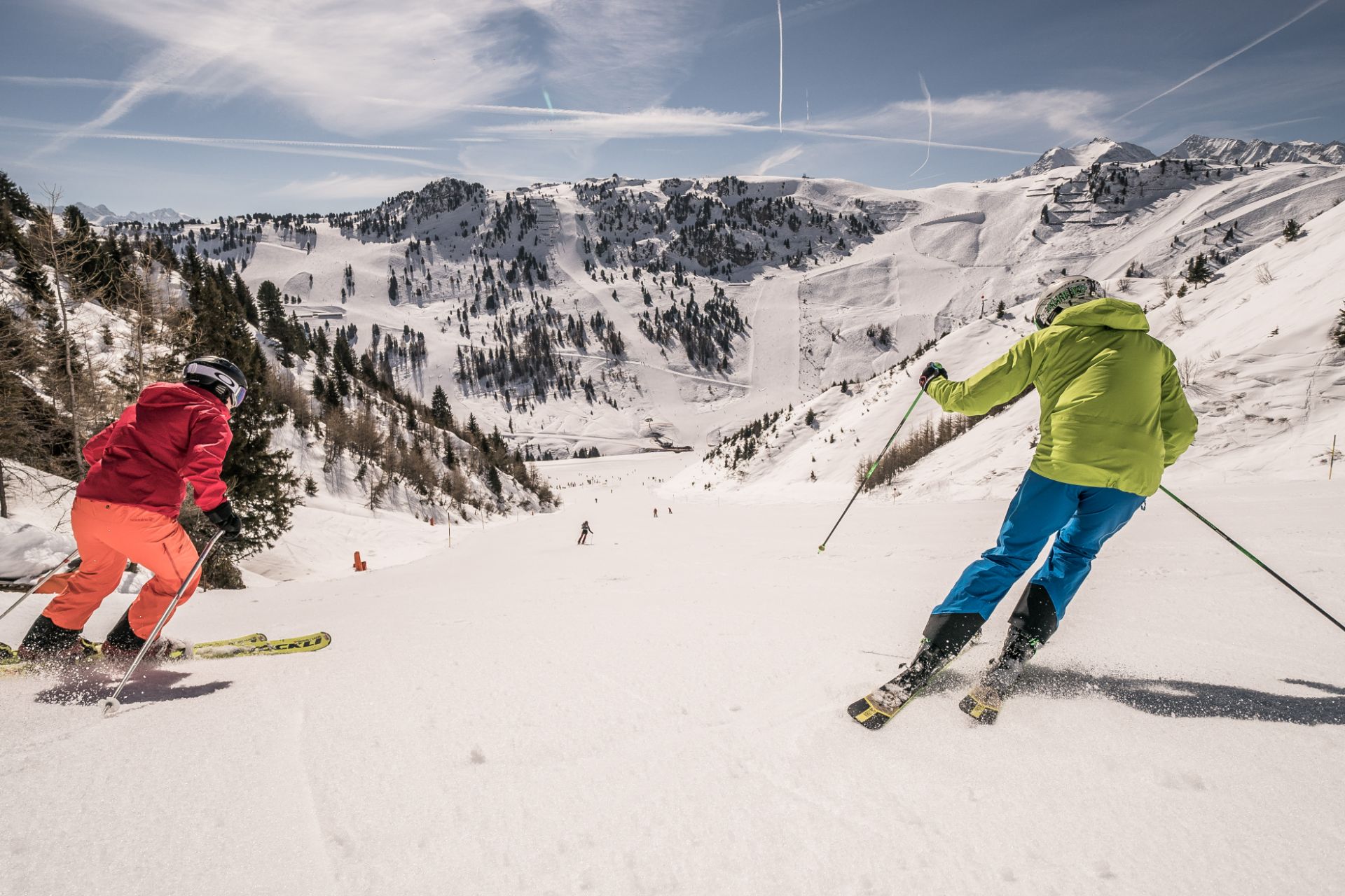 Winter Skifahren am Penken